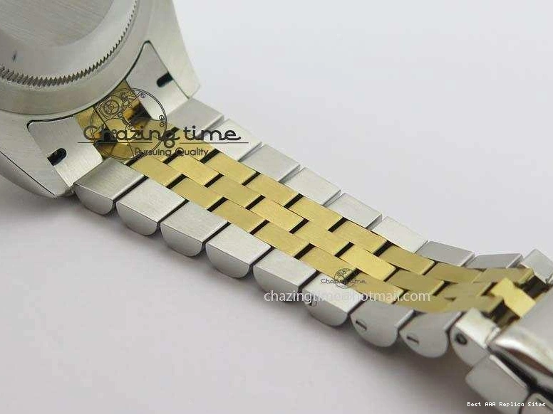 AAA Replica Watches SS A DateJust Version Edition II BP 3606 Bracelet Colorful 41mm Dial YG Jubilee Best Maker On Gray New Roman 0105